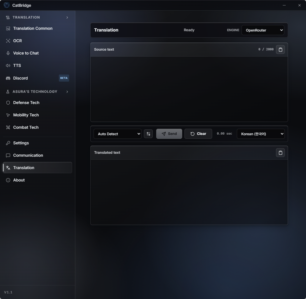 CatBridge translation tool